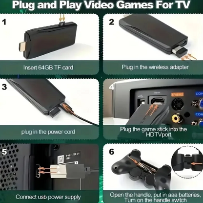 M8 Portable Mini Gamepad Console