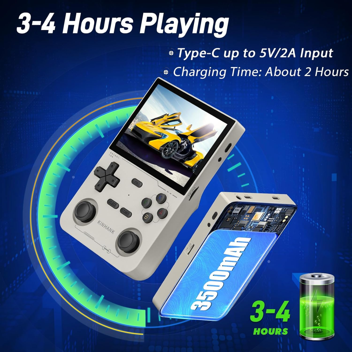 K36 Retro Handheld Game Console