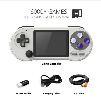 SF2000 Retro Handheld Gaming Console - Mini Arcade