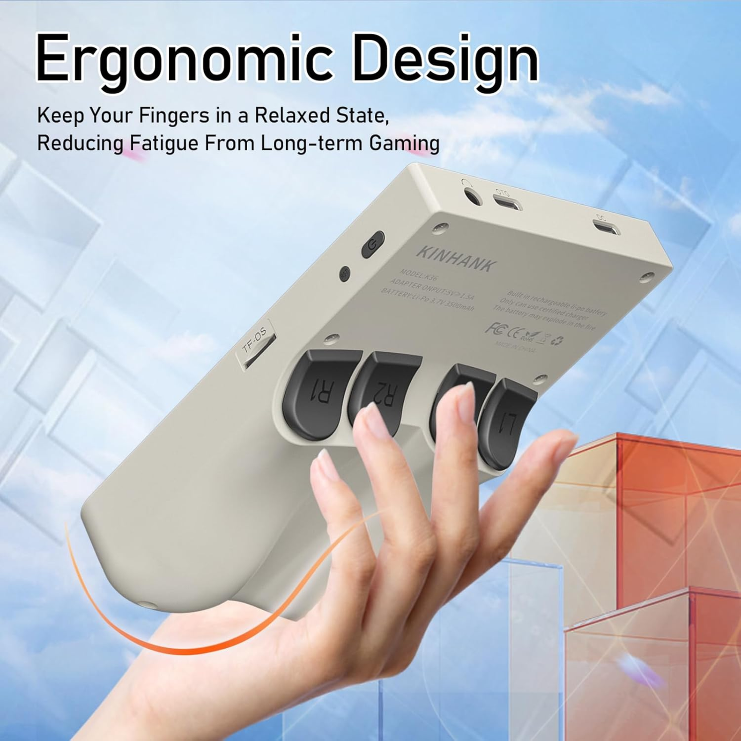 K36 Retro Handheld Game Console